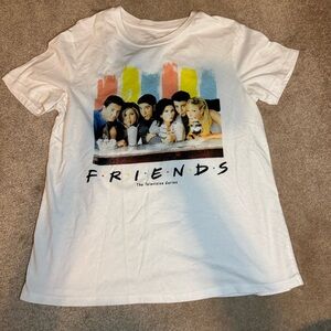 Love Tribe Friends Graphic Tee - White